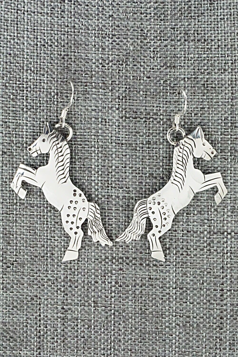 Sterling Silver Earrings - Louise Yazzie