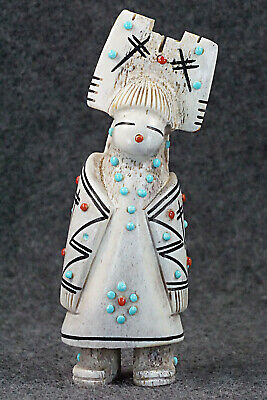 Corn Maiden Zuni Fetish Carving - Claudia Peina