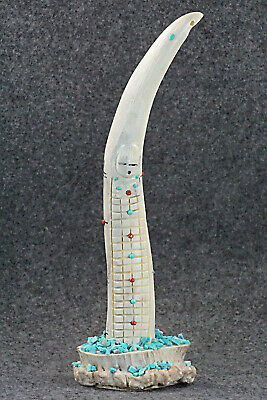 Corn Maiden Zuni Fetish Carving - Bernard Laiwakete