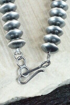 Sterling Silver Navajo Pearl Necklace & Earrings - Tonisha Haley