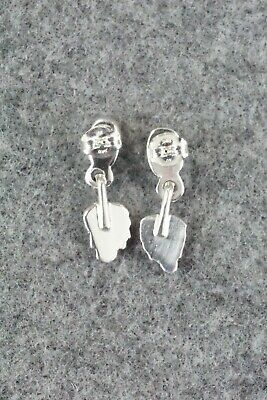 Turquoise & Sterling Silver Earrings - Annie Spencer