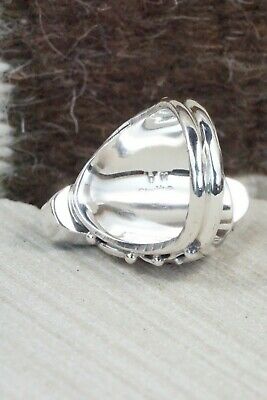 Turquoise & Sterling Silver Ring - Darrell Morgan - Size 9