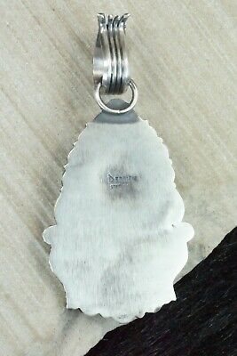 Turquoise and Sterling Silver Pendant - Derrick Gordon