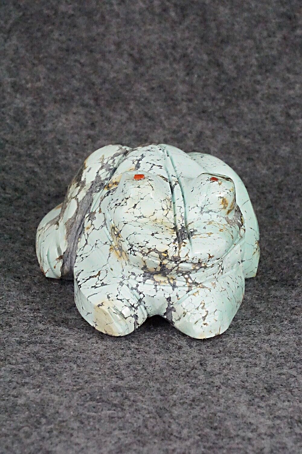 Frog Zuni Fetish Carving - Louise Ponchuella