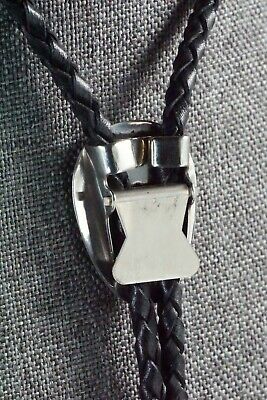 Turquoise & Sterling Silver Bolo Tie - Shirley Skeets