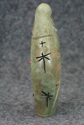 Corn Maiden Zuni Fetish Carving - Sandra Quandelacy