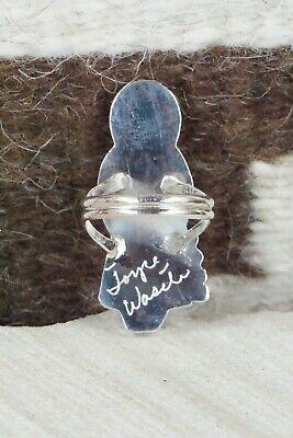 Corn Maiden & Sterling Silver Ring - Joyce Waseta - Size 7 - High Lonesome Trading