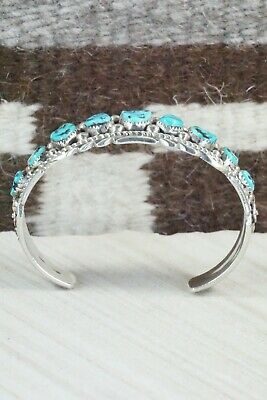 Turquoise & Sterling Silver Bracelet - Anthony Brown
