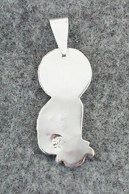 Onyx & Sterling Silver Pendant - Roger Pino