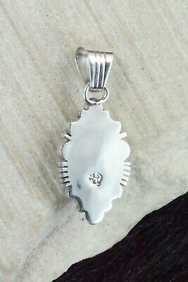 Turquoise and Sterling Silver Pendant - Daniel Benally