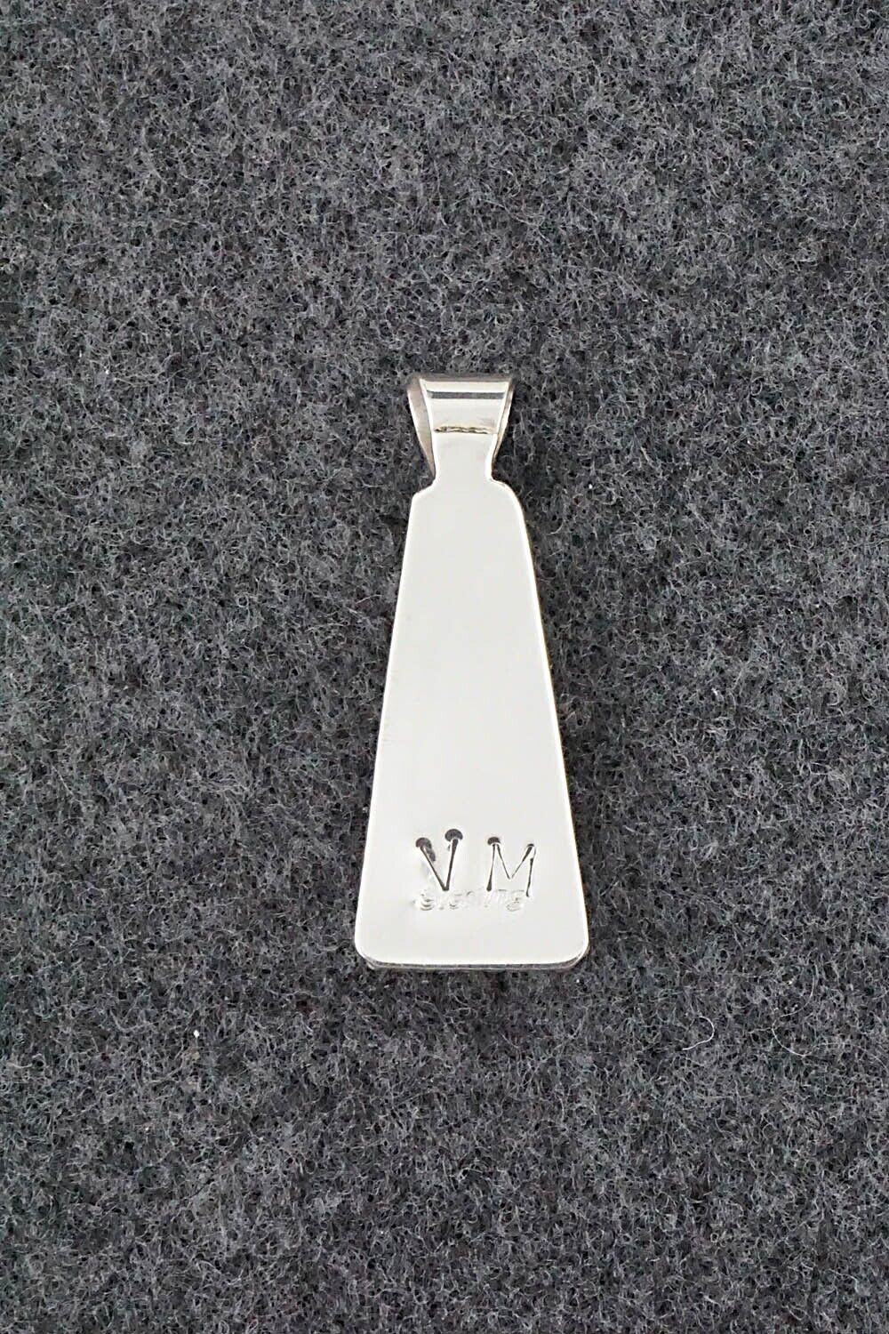 Multi Stone & Sterling Silver Pendant - Victor Martza