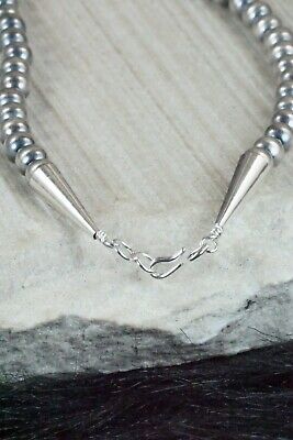 Turquoise and Sterling Silver Pendant & Necklace - Tom Lewis