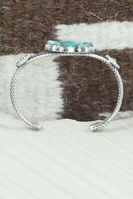 Turquoise & Sterling Silver Bracelet - Roberta Begay