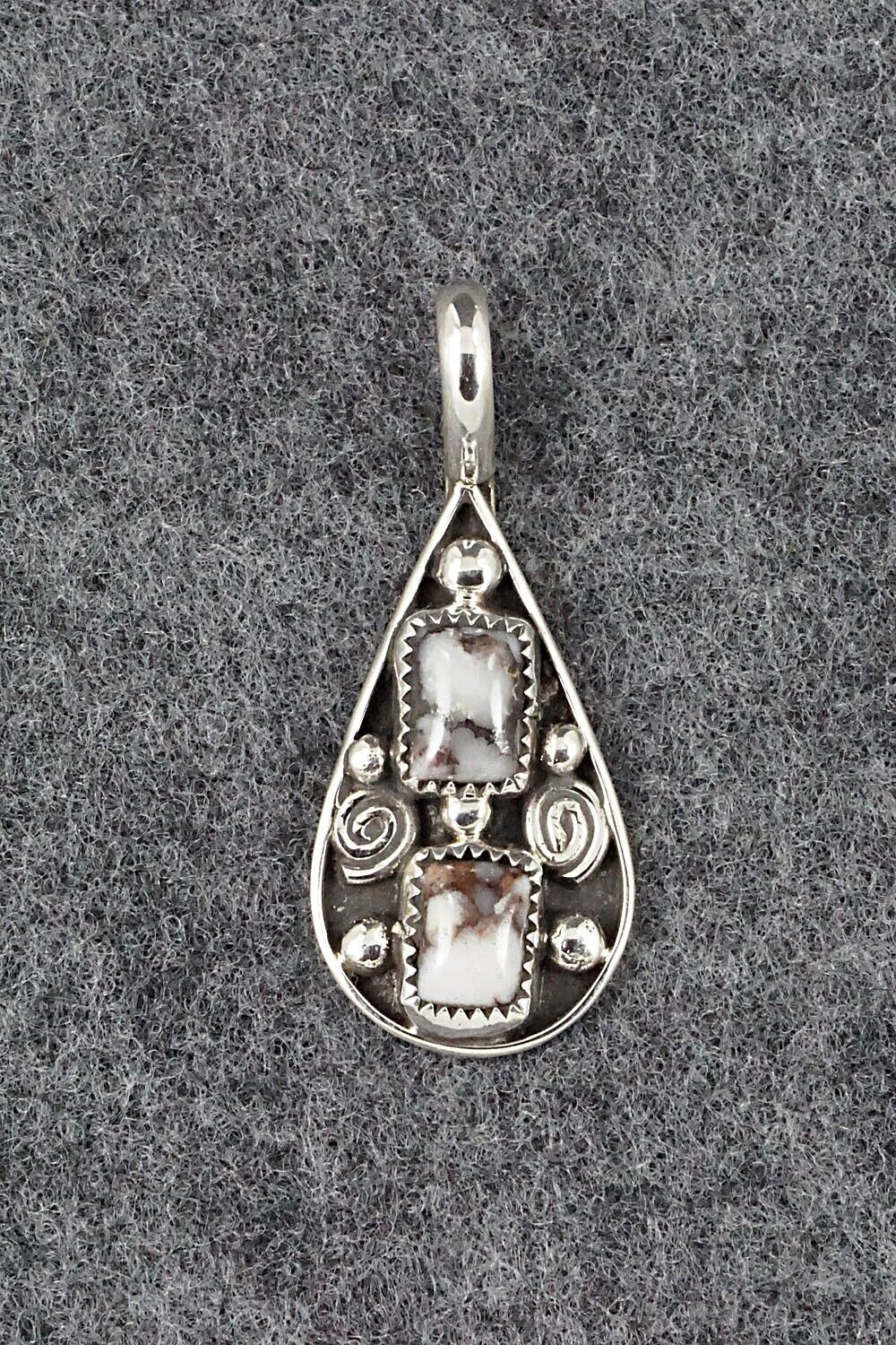 Wild Horse & Sterling Silver Pendant - Priscilla Reeder