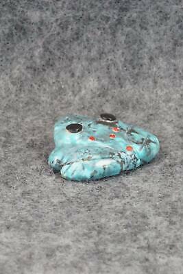 Frog Zuni Fetish Carving - Reynold Lunasee