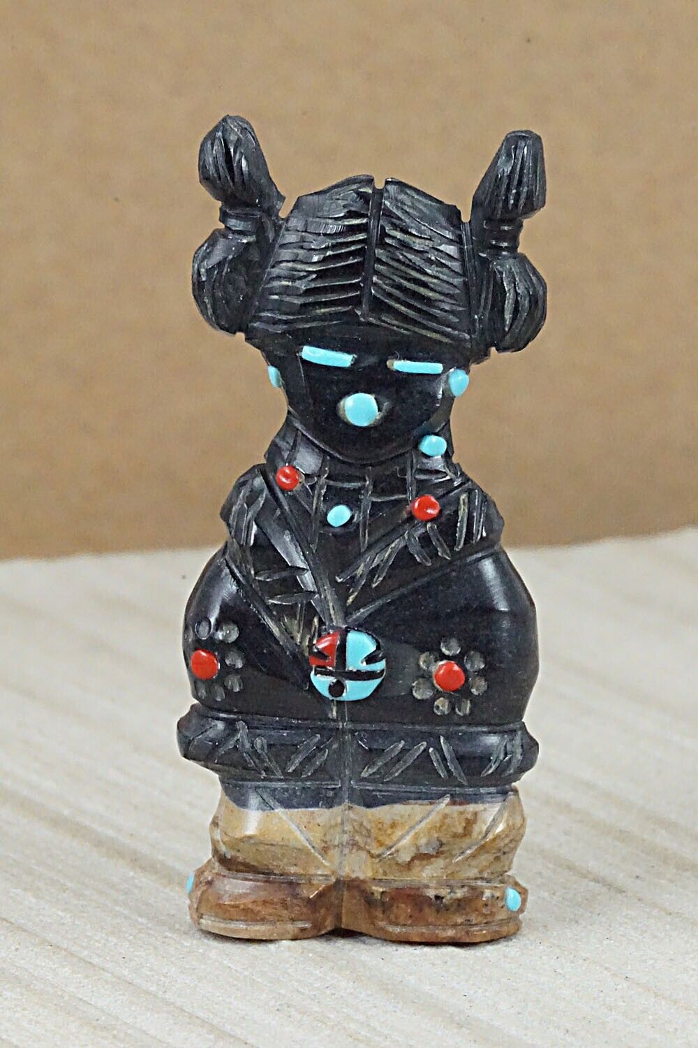 Corn Maiden Zuni Fetish Carving - Danette Laate
