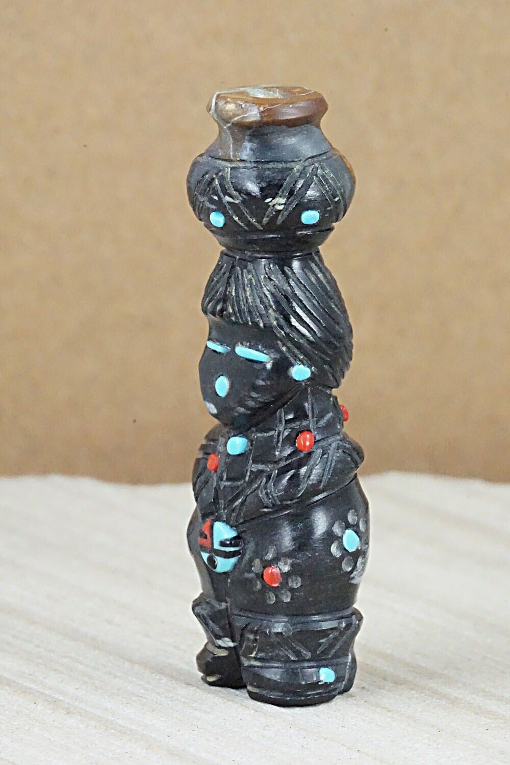 Ola Maiden Zuni Fetish Carving - Danette Laate