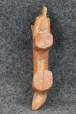 Wolf Zuni Fetish Carving - Ronnie Lunasee