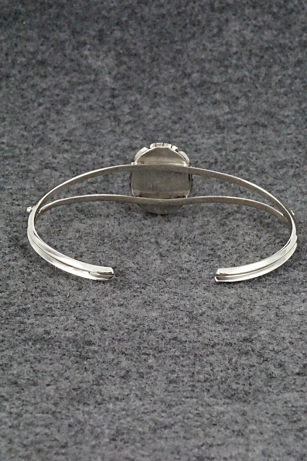 Opalite & Sterling Silver Bracelet - Amos Begay