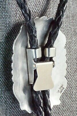 Turquoise & Sterling Silver Bolo Tie - Richard Singer