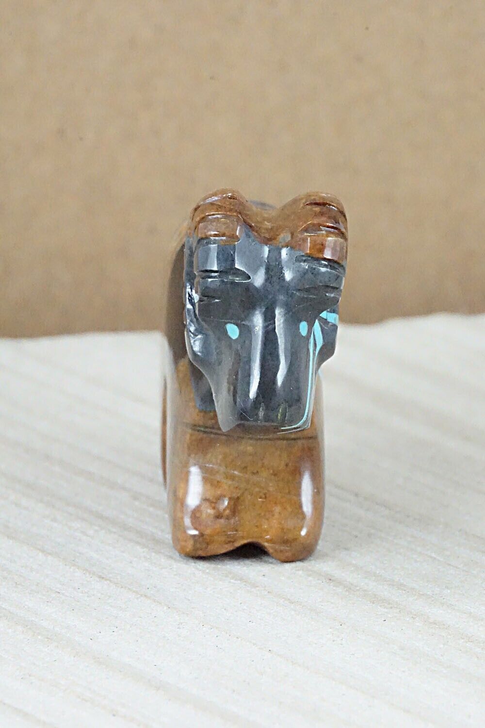 Ram Zuni Fetish Carving - Rodney Laiwakete