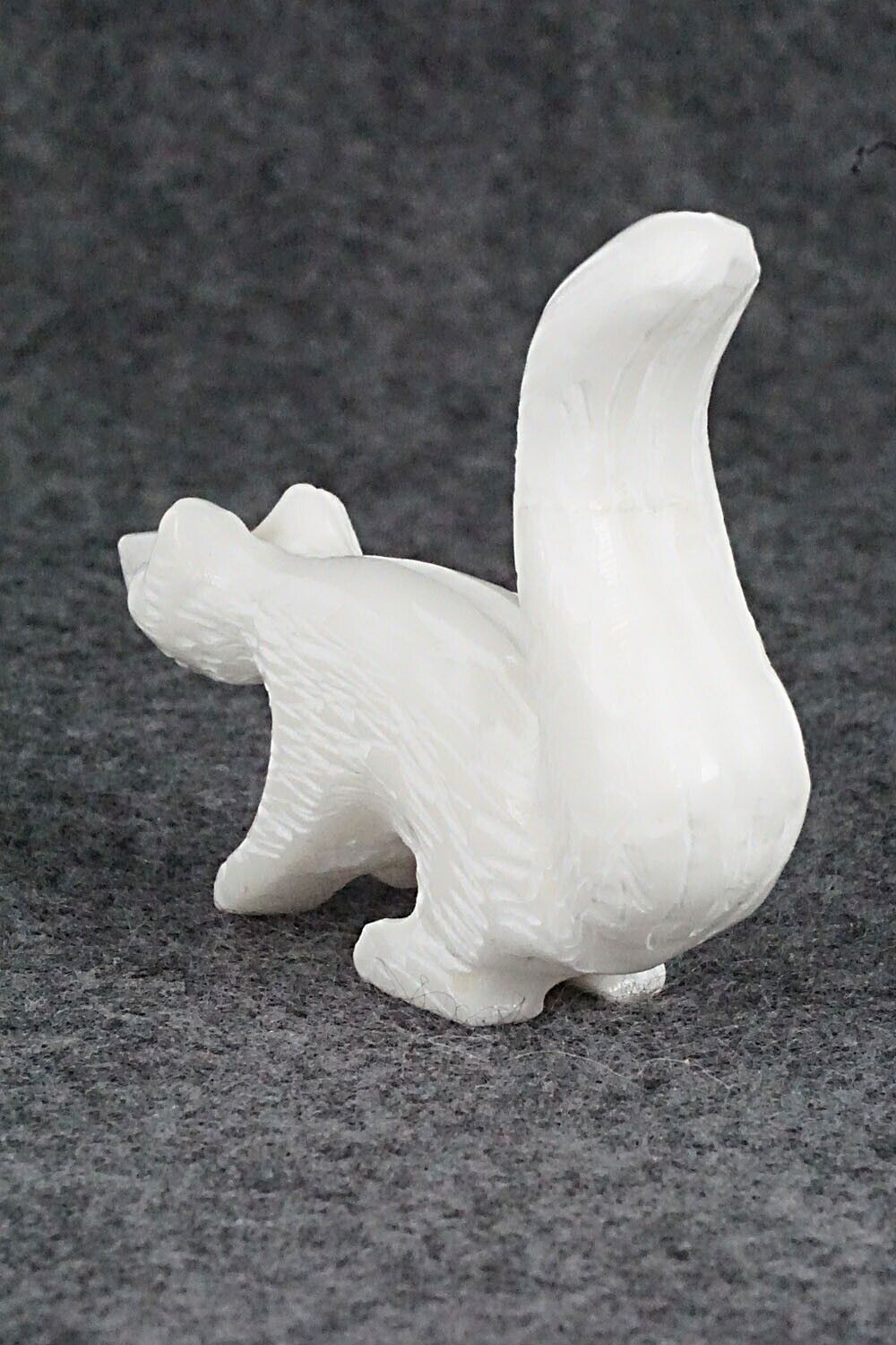 Badger Zuni Fetish Carving - Russell Shack