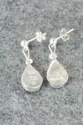 Multi Stone Inlay & Sterling Silver Earrings - Ola Eriacho