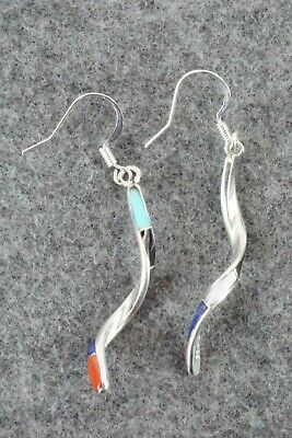 Multi Stone & Sterling Silver Earrings - Ira Johnson
