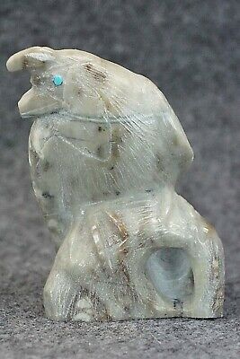 Quail Zuni Fetish Carving - Derrick Kaamasee