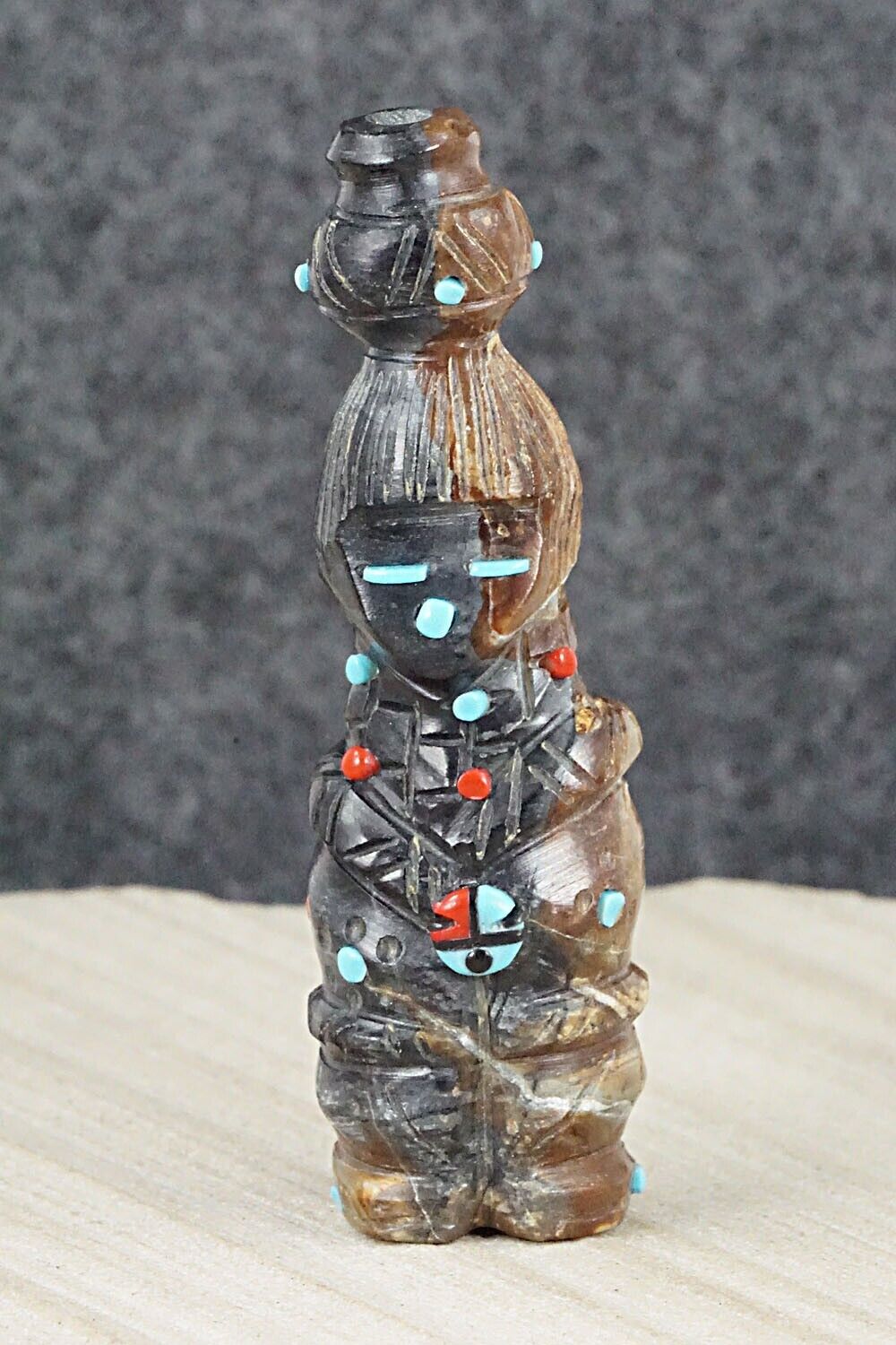 Ola Maiden Zuni Fetish Carving - Danette Laate