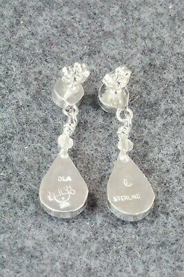 Multi Stone Inlay & Sterling Silver Earrings - Ola Eriacho