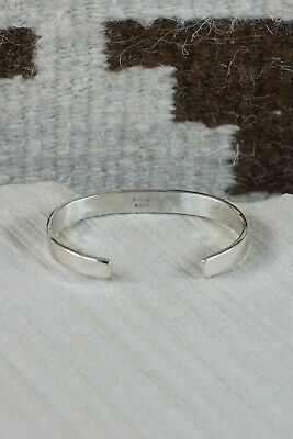Navajo Sterling Silver Bracelet - Bruce Morgan - High Lonesome Trading