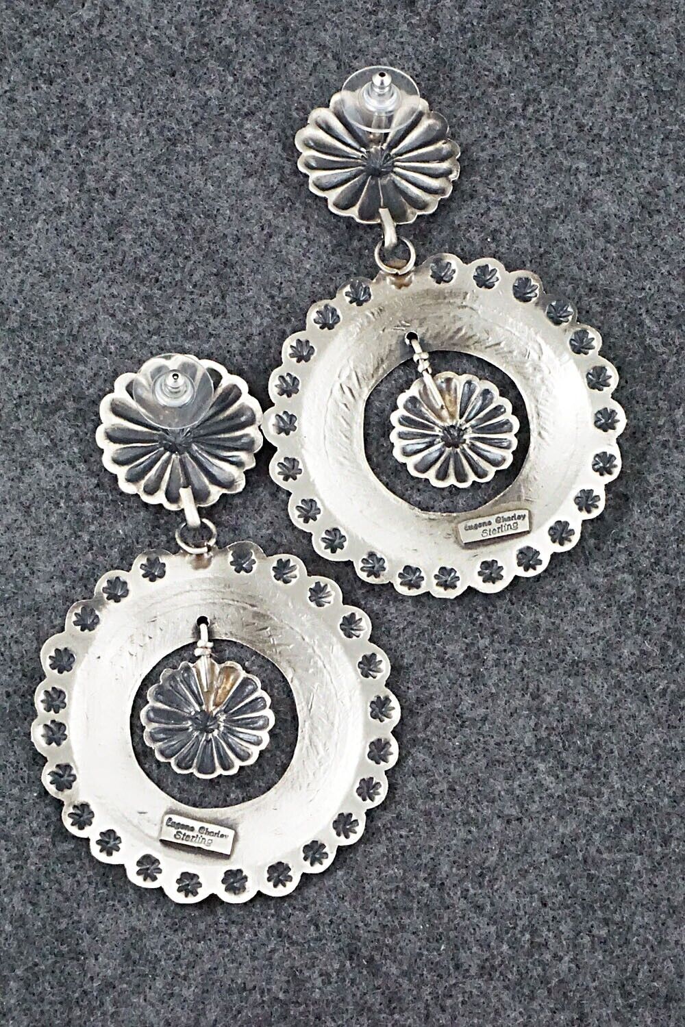 Sterling Silver Earrings - Eugene Charley