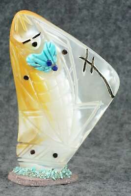 Corn Maiden Zuni Fetish Carving - Vickie Quandelacy