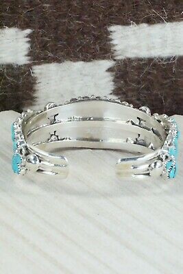 Turquoise & Sterling Silver Bracelet - Jaz Wilson