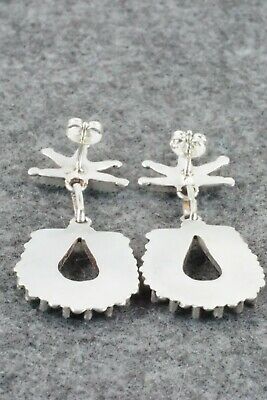 Turquoise & Sterling Silver Earrings - Rena Cachini