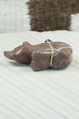Bear Zuni Fetish Carving - Randy Lucio