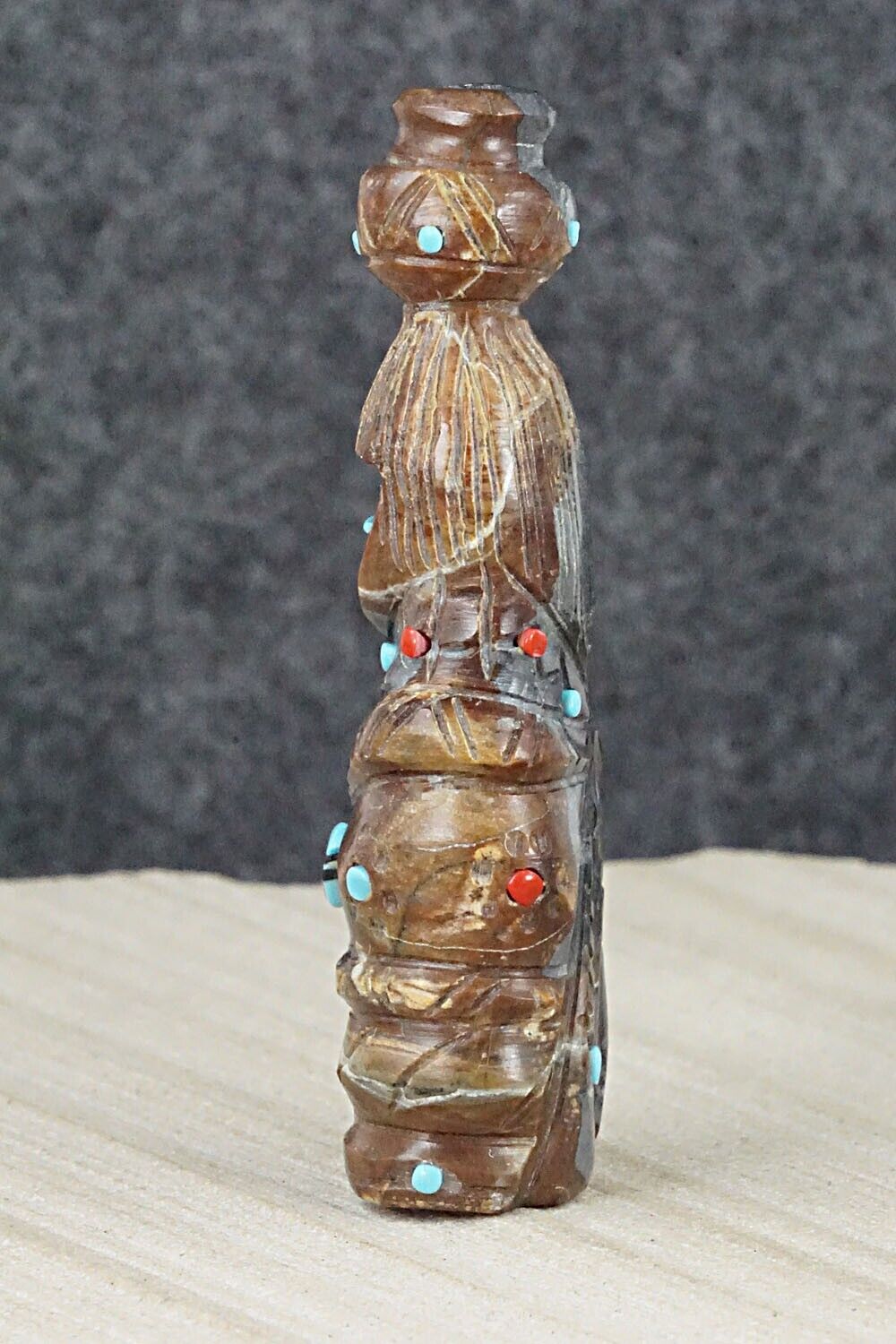 Ola Maiden Zuni Fetish Carving - Danette Laate