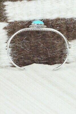 Turquoise & Sterling Silver Bracelet - Lenora Begay - High Lonesome Trading