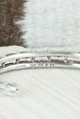 Turquoise & Sterling Silver Bracelet - Murray Hannaweeka