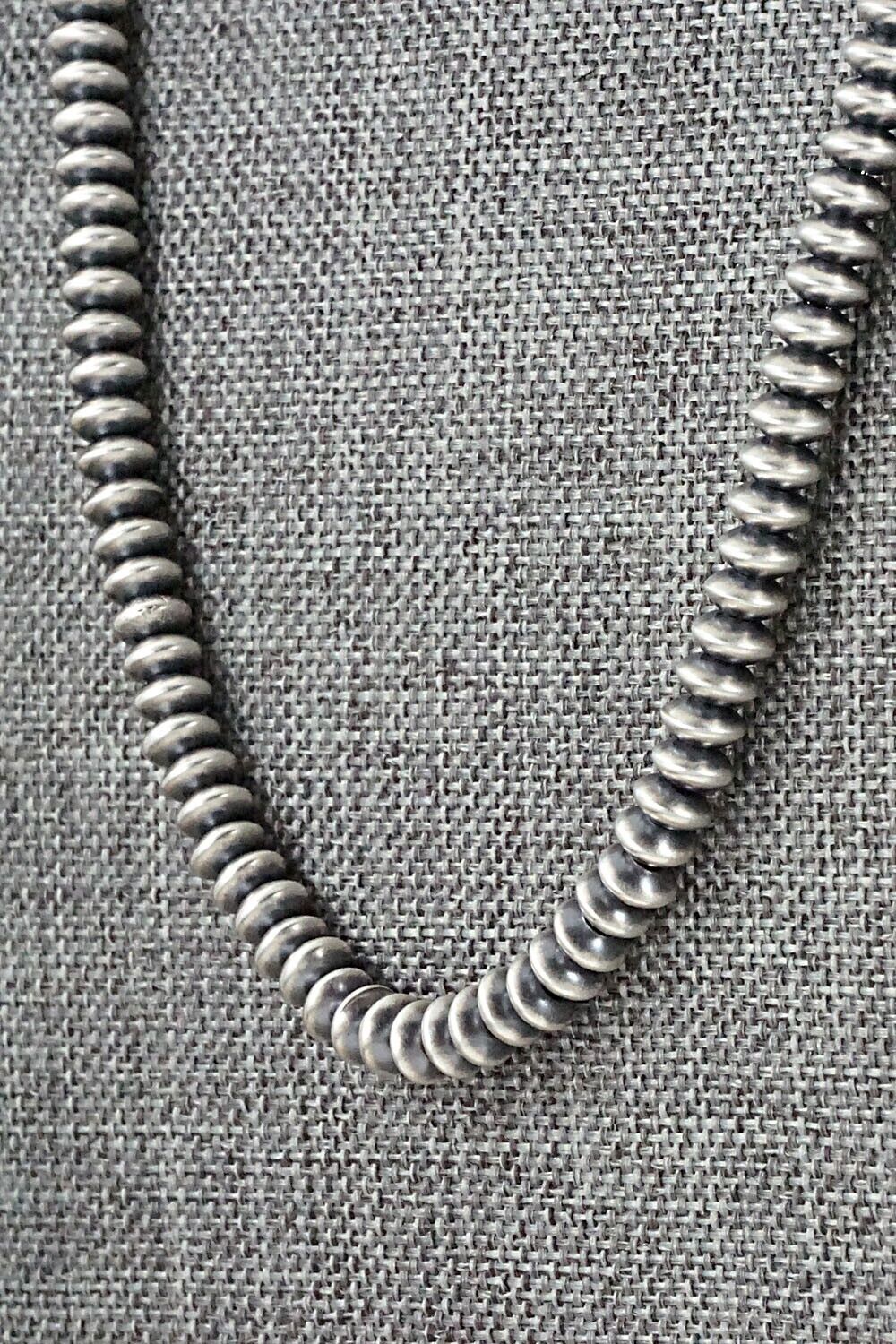 Sterling Silver Navajo Pearl Necklace - Jan Mariano