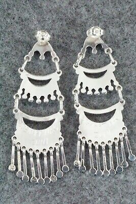 Lapis & Sterling Silver Earrings - Stewart Nakatewa