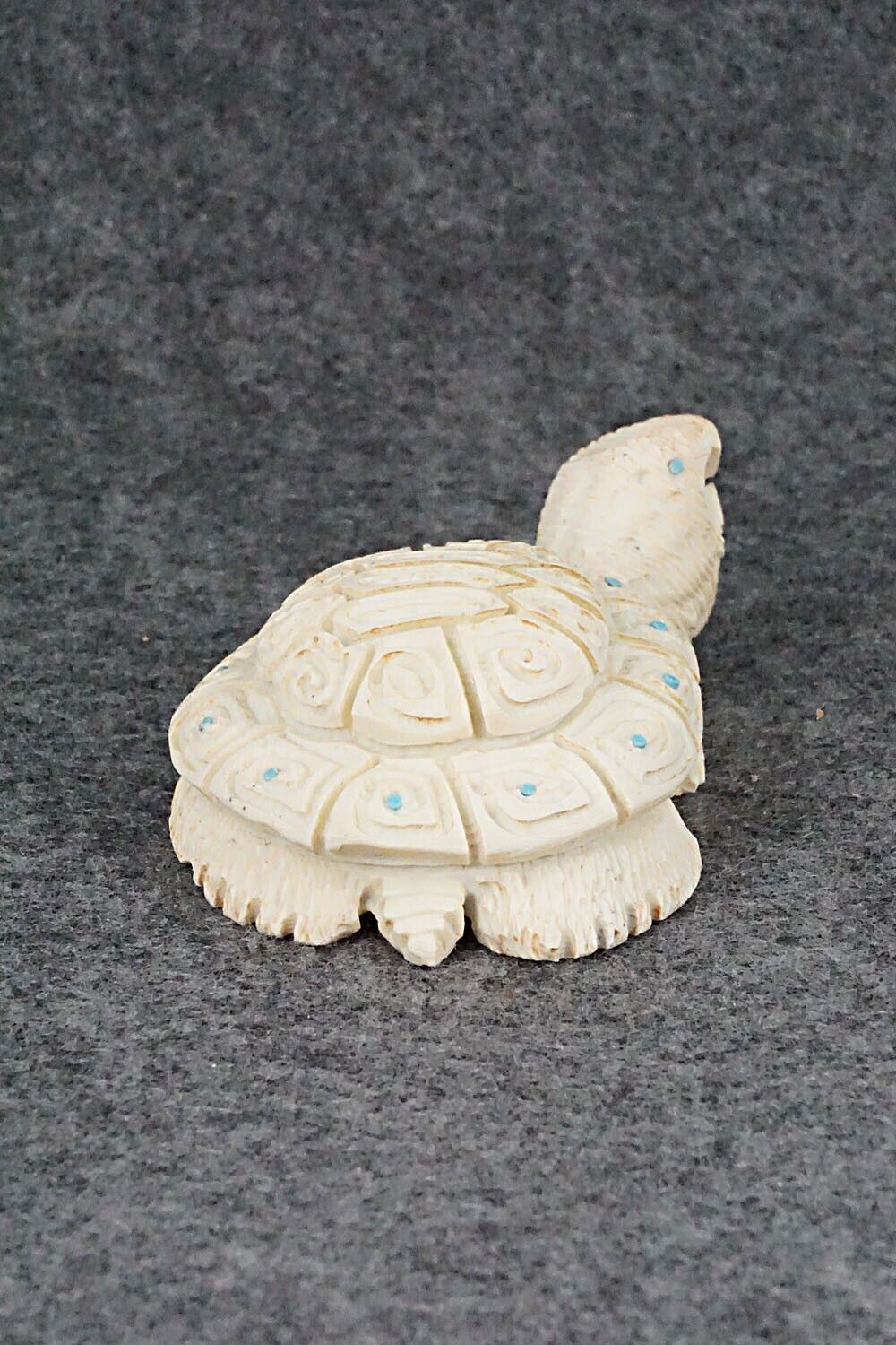 Turtle Zuni Fetish Carving - Adrian Cachini