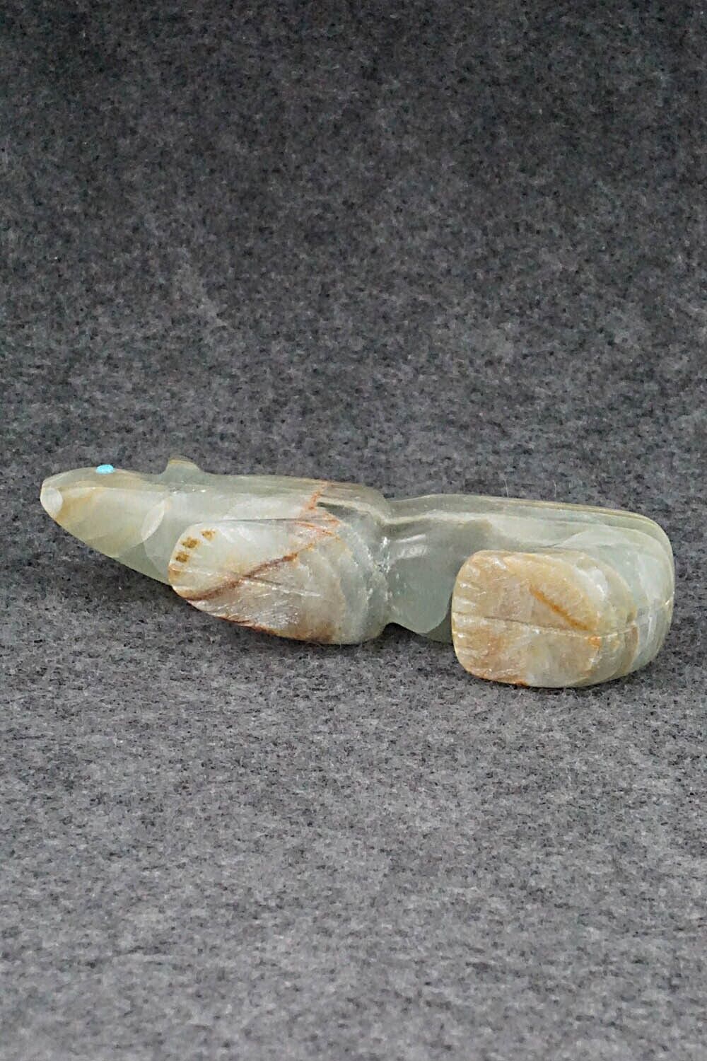 Mountain Lion Zuni Fetish Carving - Ronnie Lunasee