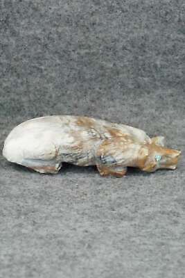 Badger Zuni Fetish Carving - Derrick Kaamasee