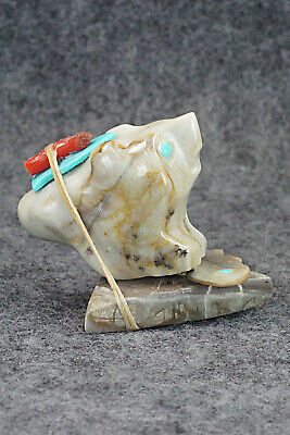 Bear Zuni Fetish Carving - Della Haloo