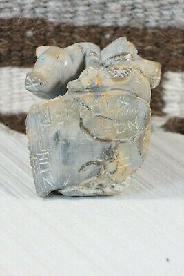 Multi Directional Zuni Fetish Carving - Jerrold Lahaleon - High Lonesome Trading