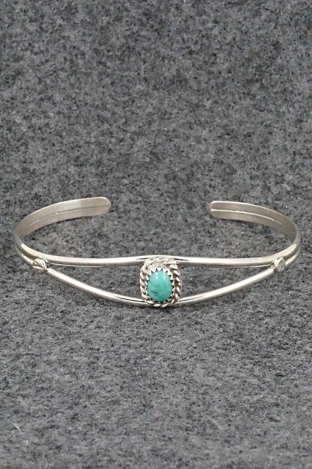 Turquoise & Sterling Silver Bracelet - Elton Cadman