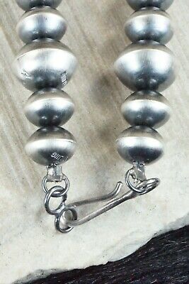 Sterling Silver Navajo Pearl Necklace & Earrings - Preston Haley