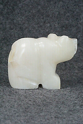 Bear Zuni Fetish Carving - Gilbert Lonjose